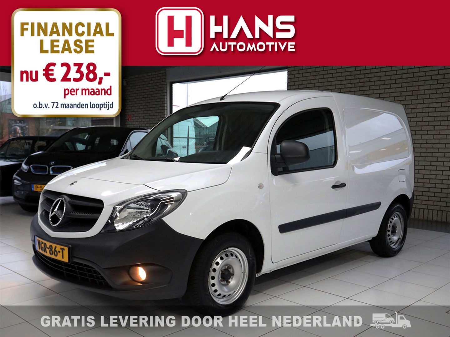 Mercedes-Benz Citan 108 CDI Lengte 2 Airco Start/Stop Lat-om-Lat 