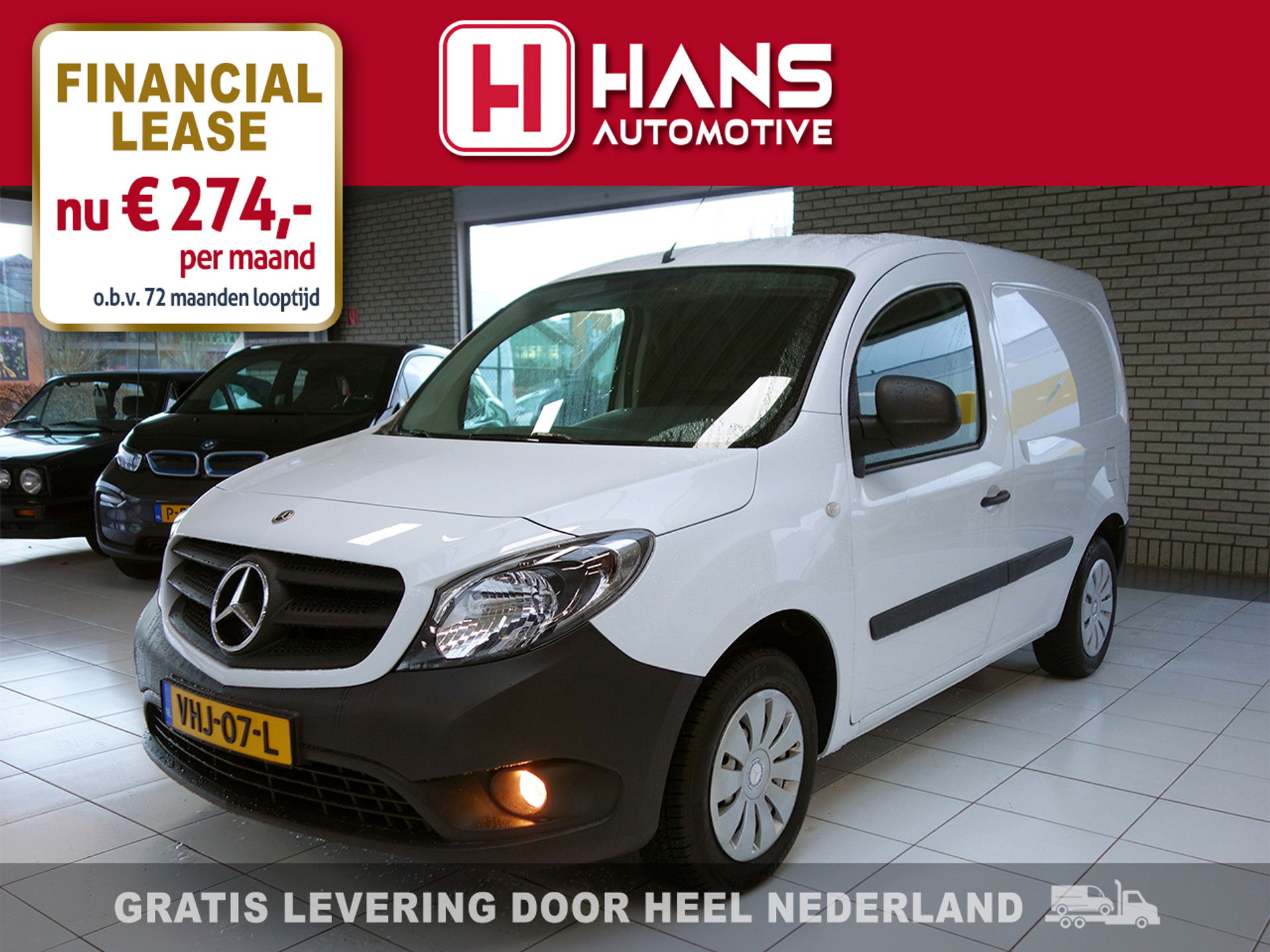 Mercedes-Benz Citan 108 CDI Lengte 2 | Airco Lat-om-Lat Start/Stop Trekhaak 