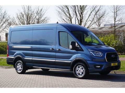 Ford Transit 350L 170PK L3H2 Limited AUT BPM VRIJ!! 12" Sync4 Navi + Camera, LM Velg, Xenon!! NR. 225
