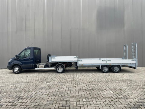 Ford Transit 350 2.0 TDCI 170 PK BE Trekker met Kuiper semi dieplader 2021 met 3.570 KG Laadvermogen / Euro 6 / Airco / Cruise Control / 32.551 KM !!
