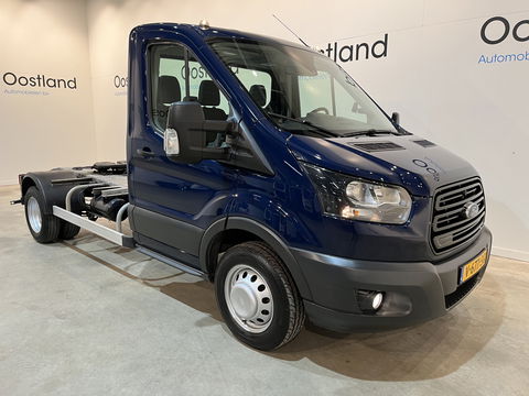 Ford Transit 350 2.0 TDCI 170 PK BE Trekker met Kuiper semi dieplader 2021 met 3.570 KG Laadvermogen / Euro 6 / Airco / Cruise Control / 32.551 KM !!