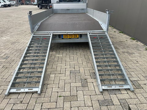 Ford Transit 350 2.0 TDCI 170 PK BE Trekker met Kuiper semi dieplader 2021 met 3.570 KG Laadvermogen / Euro 6 / Airco / Cruise Control / 32.551 KM !!