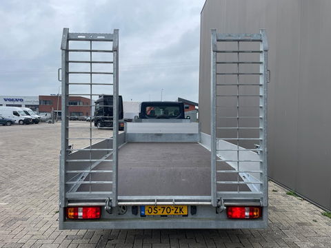 Ford Transit 350 2.0 TDCI 170 PK BE Trekker met Kuiper semi dieplader 2021 met 3.570 KG Laadvermogen / Euro 6 / Airco / Cruise Control / 32.551 KM !!