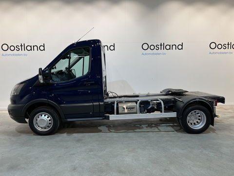 Ford Transit 350 2.0 TDCI 170 PK BE Trekker met Kuiper semi dieplader 2021 met 3.570 KG Laadvermogen / Euro 6 / Airco / Cruise Control / 32.551 KM !!
