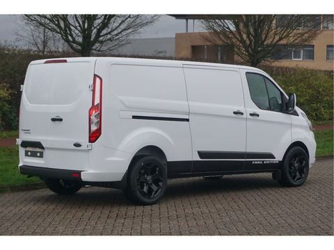 Ford Transit Custom 340L 130PK Trail Edition AUT BPM VRIJ!! Airco, Camera, Apple CP/Android A, 18" LM Velgen!! NR. 458