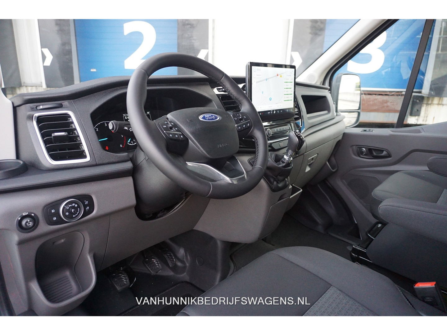 Ford Transit 350M 130PK L2H2 BPM VRIJ!! Clima, 12" Sync 4 met Navi, Trekhaak!! NR. 298