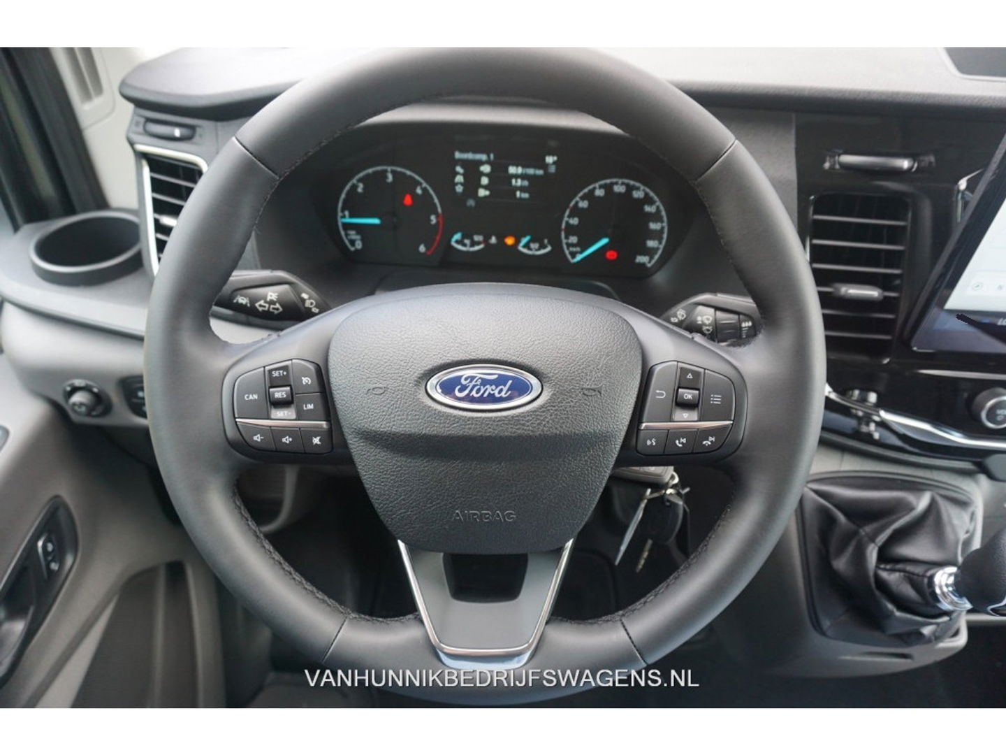 Ford Transit 350M 130PK L2H2 BPM VRIJ!! Clima, 12" Sync 4 met Navi, Trekhaak!! NR. 298