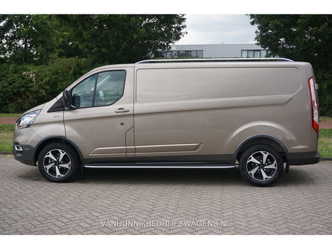 Ford Transit Custom 300L Active 130PK BPM VRIJ!! Airco, Apple CP/Android Auto / Camera, 17"LM!! NR. 398