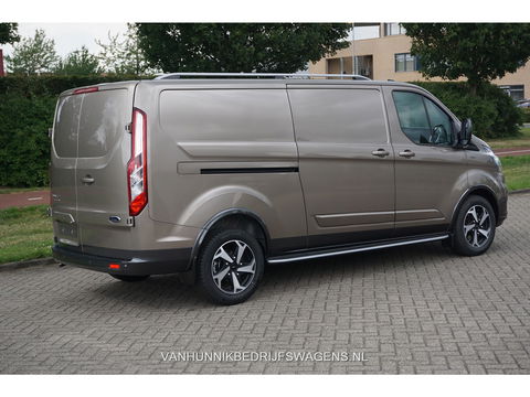 Ford Transit Custom 300L Active 130PK BPM VRIJ!! Airco, Apple CP/Android Auto / Camera, 17"LM!! NR. 396