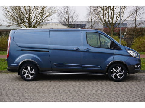 Ford Transit Custom 300L Active 130PK BPM VRIJ!! Airco, Apple CP/Android Auto / Camera, 17"LM!! NR. 340