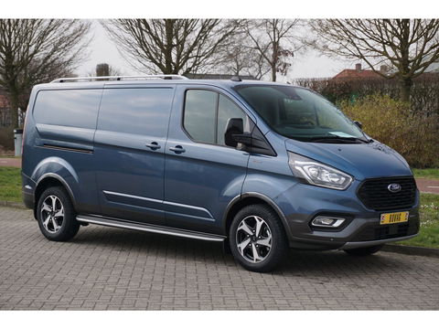 Ford Transit Custom 300L Active 130PK BPM VRIJ!! Airco, Apple CP/Android Auto / Camera, 17"LM!! NR. 340