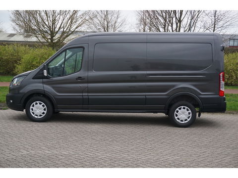 Ford Transit 350L 130PK L3H2 Trend BPM VRIJ!! Clima, 12" Sync 4 scherm Navi, 270° deur, Trekhaak!! NR. 330
