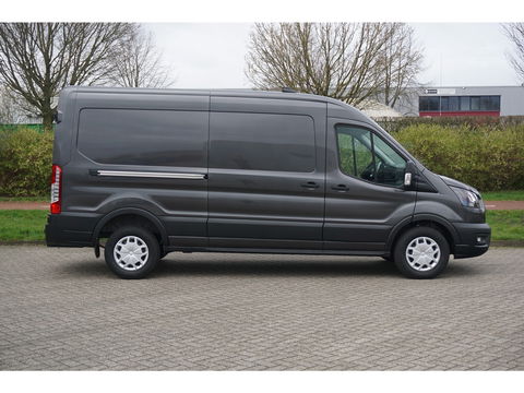 Ford Transit 350L 130PK L3H2 Trend BPM VRIJ!! Clima, 12" Sync 4 scherm Navi, 270° deur, Trekhaak!! NR. 330