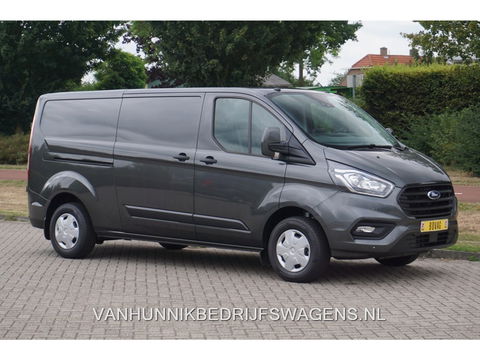 Ford Transit Custom 300L 130PK Trend BPM VRIJ!! Airco, Cruise, Navi, Trekhaak!! NR. 134