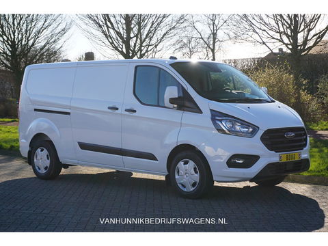 Ford Transit Custom 340L 130PK Trend AUT BPM VRIJ!! Airco, Camera, Apple CP/Android Auto, Standkachel!! NR. 486