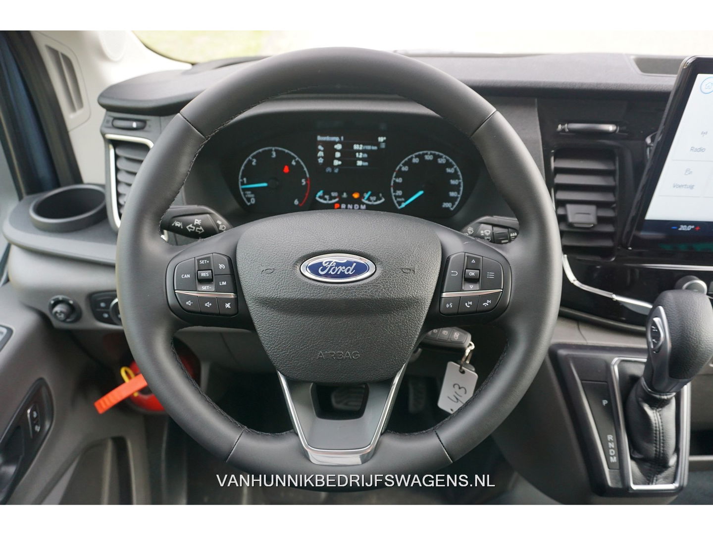 Ford Transit 350L 170PK L3H2 AUT BPM VRIJ!! 12" Sync4 Scherm Apple CP/Android A, 360 Camera, Xenon!! NR. 242