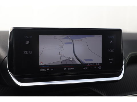 Peugeot 208 1.2 PureTech GT-Line Automaat Half Leder Virtual Cockpit Navigatie Camera Clima Carplay Android Bluetooth 17 inch LMV LED
