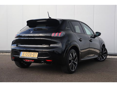 Peugeot 208 1.2 PureTech GT-Line Automaat Half Leder Virtual Cockpit Navigatie Camera Clima Carplay Android Bluetooth 17 inch LMV LED