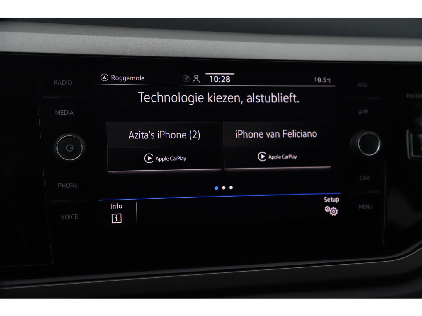 Volkswagen Polo 1.0 TSI R-Line Edition DSG Automaat 95PK Navigatie Carplay Android PDC Bluetooth Adaptive Cruise Airco LED 16 inch LMV
