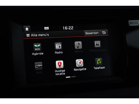 Kia Niro 1.6 GDi Hybrid DynamicLine Automaat Half Leder Navigatie Camera Lane Assist Clima Cruise PDC Carplay Android Bluetooth LED