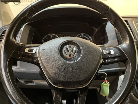 Volkswagen Transporter 2.0 TDI L2H1 Open Laadbak / Hiab T-CLX 009 Kraan / Euro 6 / 220V. / Aluca Kast / Airco / Cruise Control / Trekhaak