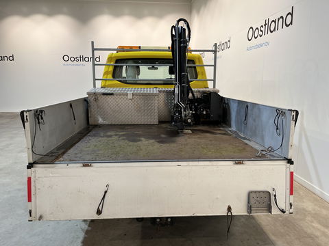 Volkswagen Transporter 2.0 TDI L2H1 Open Laadbak / Hiab T-CLX 009 Kraan / Euro 6 / 220V. / Aluca Kast / Airco / Cruise Control / Trekhaak