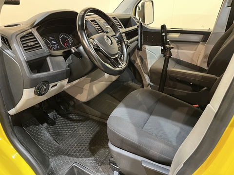 Volkswagen Transporter 2.0 TDI L2H1 Open Laadbak / Hiab T-CLX 009 Kraan / Euro 6 / 220V. / Aluca Kast / Airco / Cruise Control / Trekhaak