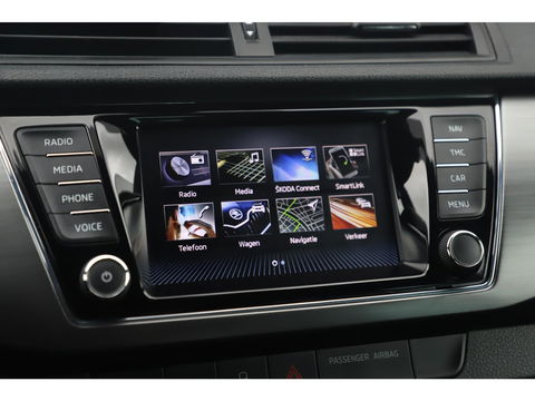 Škoda Fabia Combi 1.0 TSI Sport 95PK RS Stoelen Navigatie Airco Keyless Cruise 16 inch LMV PDC Getint Glas Zwarte Hemel