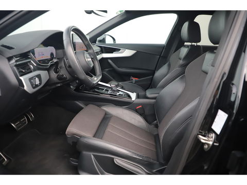 Audi A4 Avant 35 TDI S-Line Sport 164PK Automaat Trekhaak Half Leder Virtual Cockpit Ambianceverlichting Groot Navigatie Draadloos Carplay Android Elektrische Achterklep Clima Cruise PDC 18 inch LMV