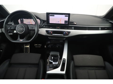 Audi A4 Avant 35 TDI S-Line Sport 164PK Automaat Trekhaak Half Leder Virtual Cockpit Ambianceverlichting Groot Navigatie Draadloos Carplay Android Elektrische Achterklep Clima Cruise PDC 18 inch LMV