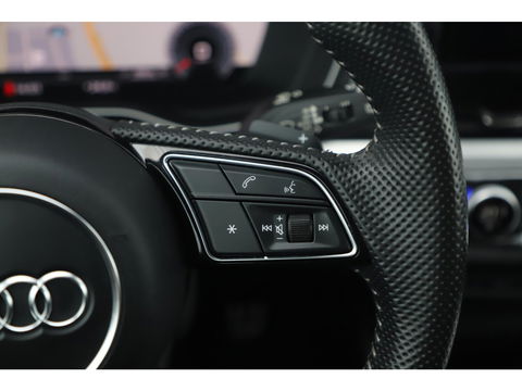 Audi A4 Avant 35 TDI S-Line Sport 164PK Automaat Trekhaak Half Leder Virtual Cockpit Ambianceverlichting Groot Navigatie Draadloos Carplay Android Elektrische Achterklep Clima Cruise PDC 18 inch LMV