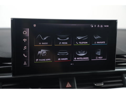 Audi A4 Avant 35 TDI S-Line Sport 164PK Automaat Trekhaak Half Leder Virtual Cockpit Ambianceverlichting Groot Navigatie Draadloos Carplay Android Elektrische Achterklep Clima Cruise PDC 18 inch LMV