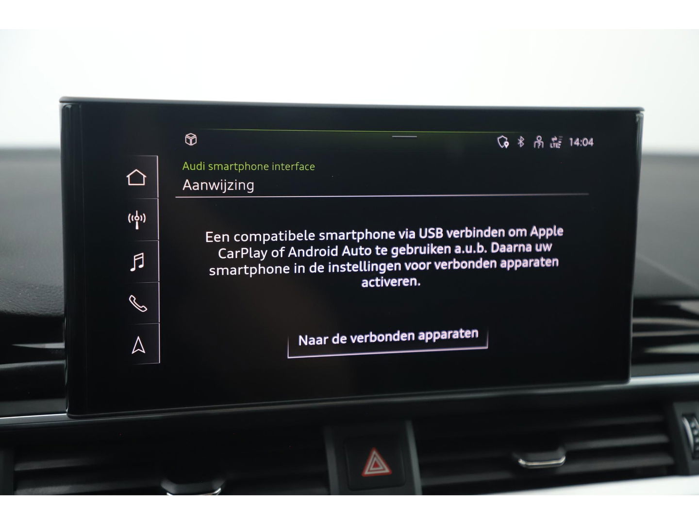Audi A4 Avant 35 TDI S-Line Sport 164PK Automaat Trekhaak Half Leder Virtual Cockpit Ambianceverlichting Groot Navigatie Draadloos Carplay Android Elektrische Achterklep Clima Cruise PDC 18 inch LMV