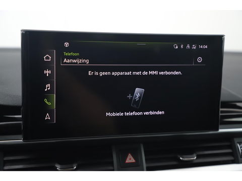 Audi A4 Avant 35 TDI S-Line Sport 164PK Automaat Trekhaak Half Leder Virtual Cockpit Ambianceverlichting Groot Navigatie Draadloos Carplay Android Elektrische Achterklep Clima Cruise PDC 18 inch LMV