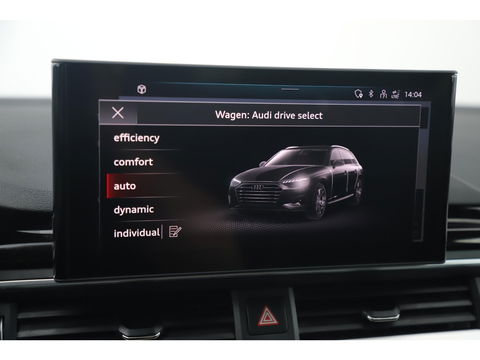 Audi A4 Avant 35 TDI S-Line Sport 164PK Automaat Trekhaak Half Leder Virtual Cockpit Ambianceverlichting Groot Navigatie Draadloos Carplay Android Elektrische Achterklep Clima Cruise PDC 18 inch LMV