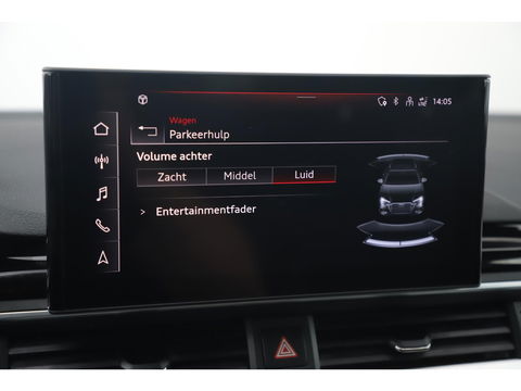 Audi A4 Avant 35 TDI S-Line Sport 164PK Automaat Trekhaak Half Leder Virtual Cockpit Ambianceverlichting Groot Navigatie Draadloos Carplay Android Elektrische Achterklep Clima Cruise PDC 18 inch LMV