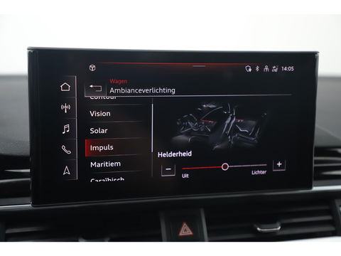 Audi A4 Avant 35 TDI S-Line Sport 164PK Automaat Trekhaak Half Leder Virtual Cockpit Ambianceverlichting Groot Navigatie Draadloos Carplay Android Elektrische Achterklep Clima Cruise PDC 18 inch LMV