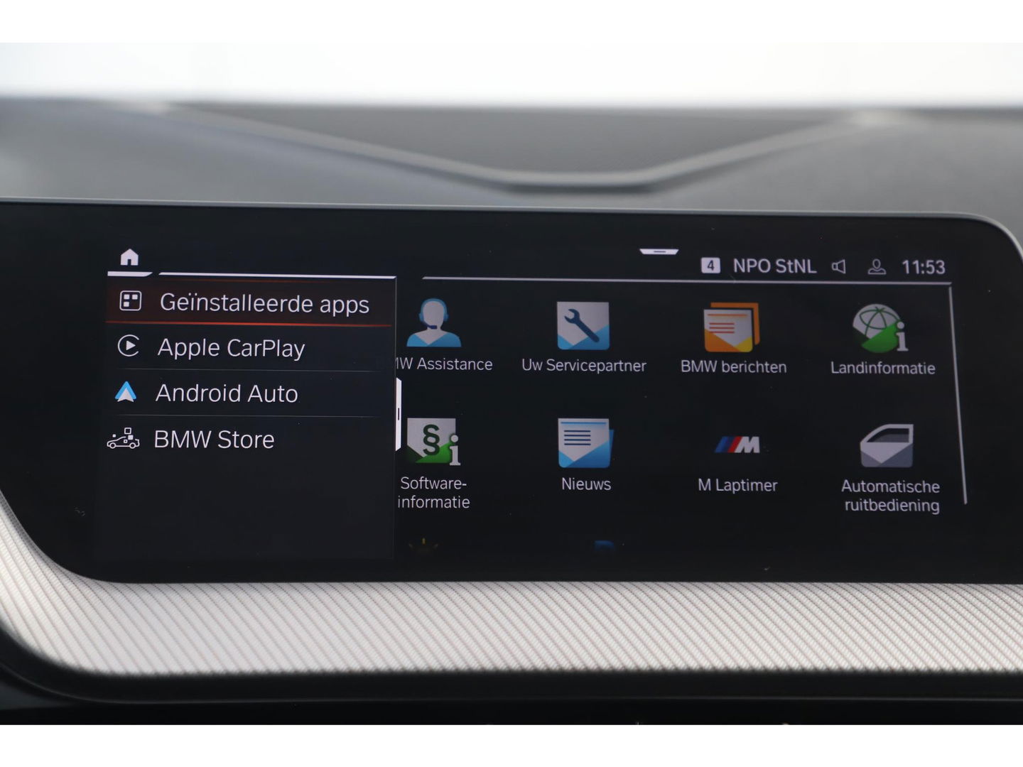 BMW 1-serie 118i Business Edition M Sport Automaat Black Optic Virtual Cockpit Sfeerverlichting Navigatie Carplay Android Sportstoelen Clima Cruise PDC
