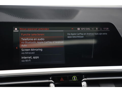 BMW 3 Serie 318i High Executive Edition Automaat Black Optic Schuifdak Full LED Digital Cockpit Vol Lederen Sportstoelen Navigatie Draadloos Carplay Bluetooth Achteruitrijcamera 18 inch M Sport Velgen