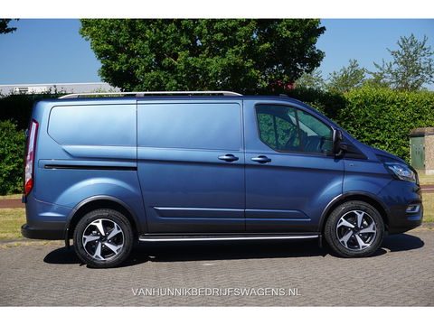 Ford Transit Custom 300S Active 130PK BPM VRIJ!! Airco,  Cruise, Apple CP/ Android Auto, Camera, 17" LM Velg!! NR. 270