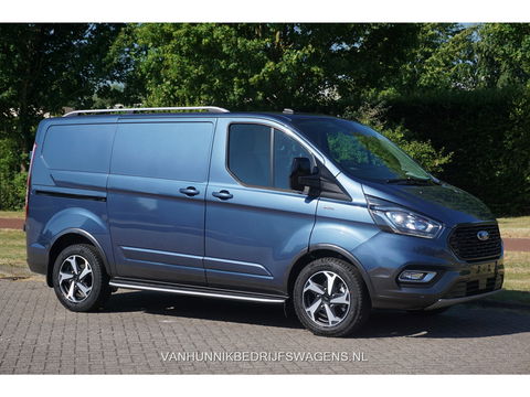 Ford Transit Custom 300S Active 130PK BPM VRIJ!! Airco,  Cruise, Apple CP/ Android Auto, Camera, 17" LM Velg!! NR. 270