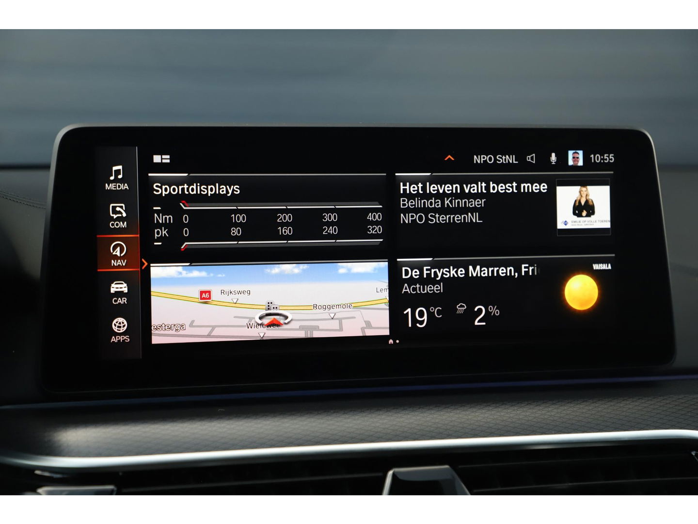 BMW 5 Serie Touring 530i High Executive 252PK M Sport Laser LED Panoramadak Harman Kardon Wegklapbare Trekhaak Nappa Leder Memory Sfeerverlichting Shadow Line 360 Camera