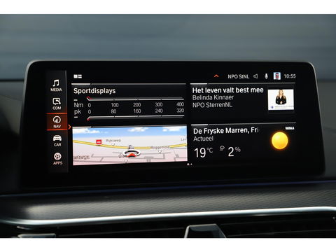 BMW 5 Serie Touring 530i High Executive 252PK M Sport Laser LED Panoramadak Harman Kardon Wegklapbare Trekhaak Nappa Leder Memory Sfeerverlichting Shadow Line 360 Camera