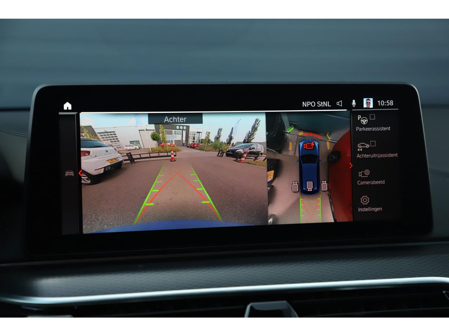 BMW 5 Serie Touring 530i High Executive 252PK M Sport Laser LED Panoramadak Harman Kardon Wegklapbare Trekhaak Nappa Leder Memory Sfeerverlichting Shadow Line 360 Camera