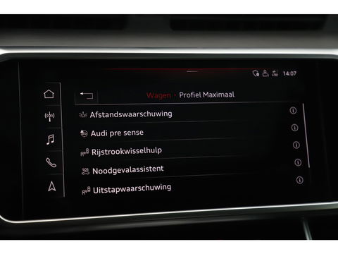 Audi RS7 4.0 TFSI RS 7 Sportback Quattro 600PK Fabrieksgarantie 22 inch Keramisch B&O High End Alcantara Hemel Dynamic Plus Pack 4-wiel Sturing Softclose Stoelverkoeling Panoramadak Laser LED HUD 360 Camera Full Options! Nieuwstaat!