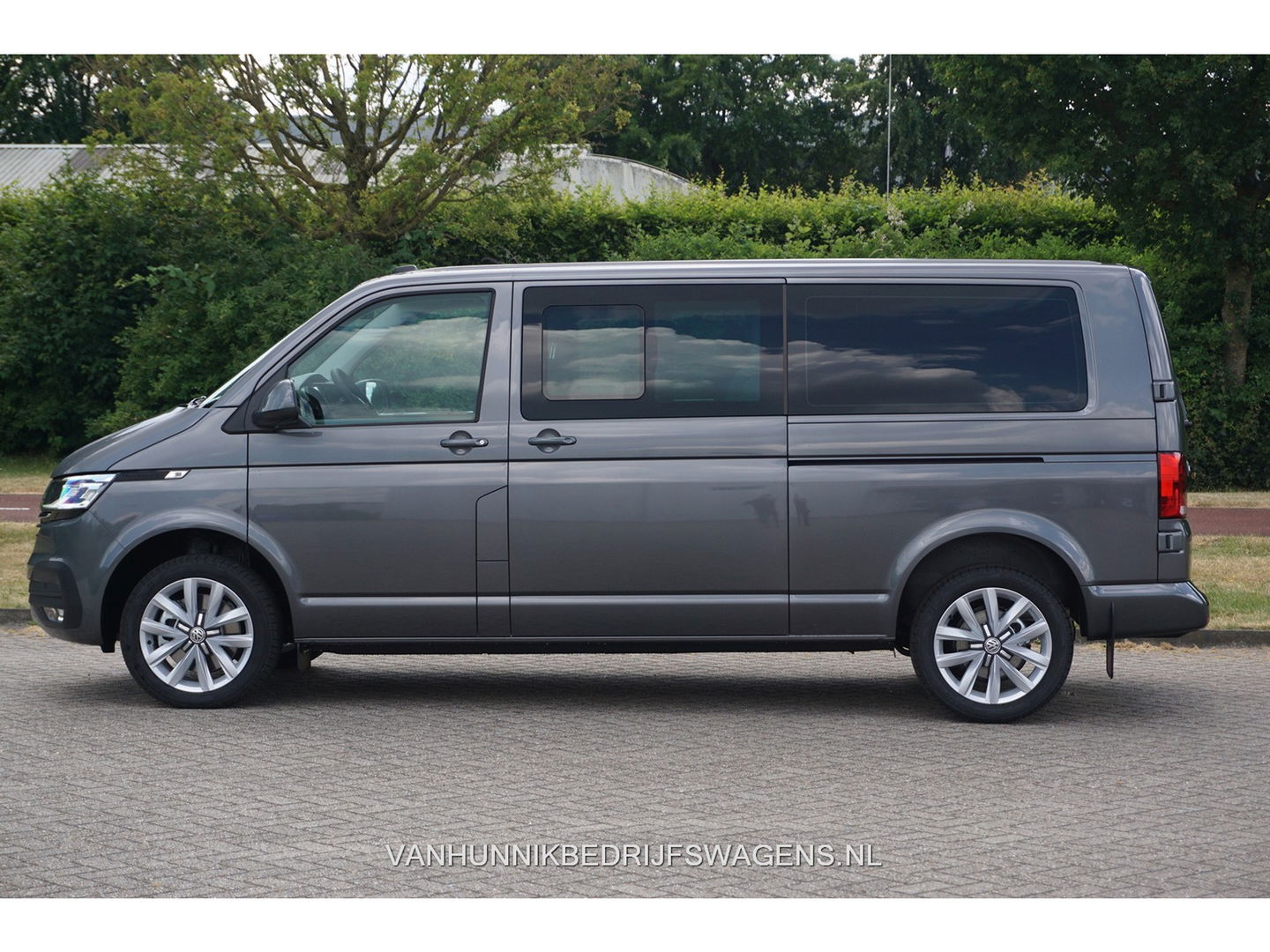 Volkswagen Transporter DC Highline 204PK BPM VRIJ!! Navi, Cam, LED, Elec. Schuifdeur, 18" LM!! NR. 886