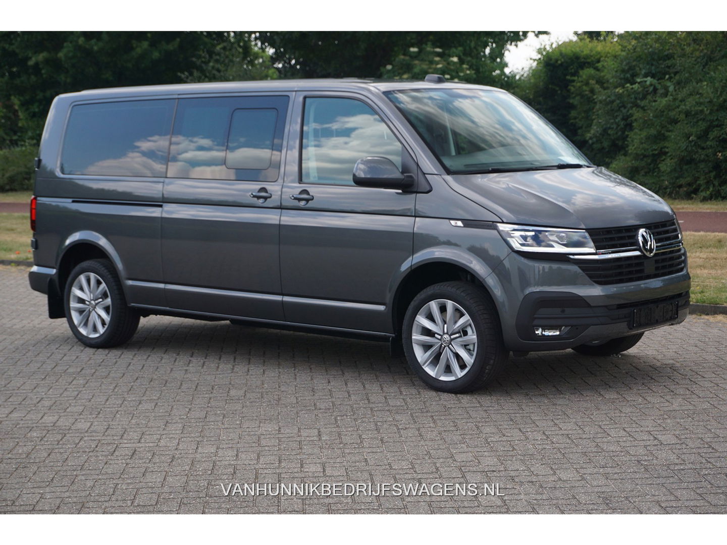 Volkswagen Transporter DC Highline 204PK BPM VRIJ!! Navi, Cam, LED, Elec. Schuifdeur, 18" LM!! NR. 886