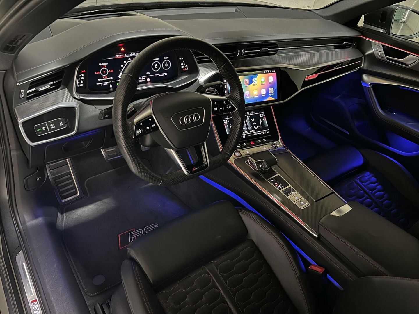 Audi RS6 Avant 4.0 TFSI Quattro Matgrijs Dynamic+ B&O 600PK