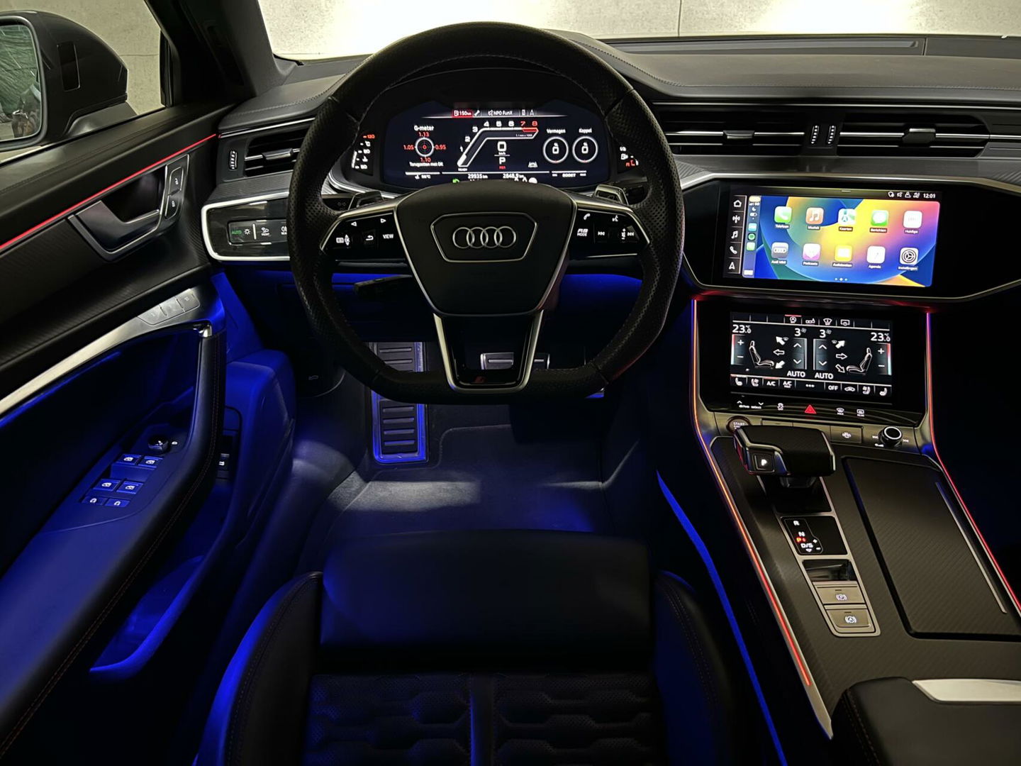 Audi RS6 Avant 4.0 TFSI Quattro Matgrijs Dynamic+ B&O 600PK