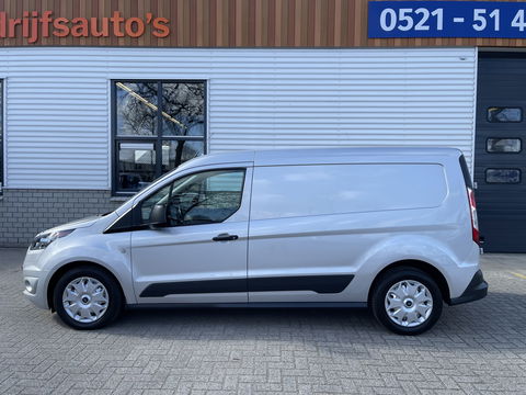 Ford Transit Connect 1.5 TDCI 100pk L2 Trend / vaste prijs rijklaar € 12.950 ex btw / nieuwe koppeling / lease vanaf € 337 / airco / cruise / navi / 3 zits / zilver metallic !